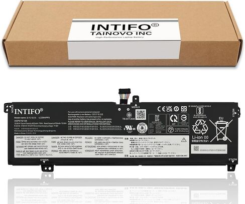 75Wh L22M4PF5 L22B4PF5 Laptop Battery Compatible with Lenovo IdeaPad Pro 5-16APH8 5-16ARP8 5-16IRH8 Yoga Slim Pro 9-16IRP8 L22D4PF5 L22X4PF5 SB11K24765 5B11K24773 Gen[15.56V 4822mAh 4-Cell] in Kuwait
