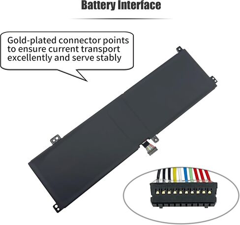 75Wh L22M4PF5 L22B4PF5 Laptop Battery Compatible with Lenovo IdeaPad Pro 5-16APH8 5-16ARP8 5-16IRH8 Yoga Slim Pro 9-16IRP8 L22D4PF5 L22X4PF5 SB11K24765 5B11K24773 Gen[15.56V 4822mAh 4-Cell] in Kuwait