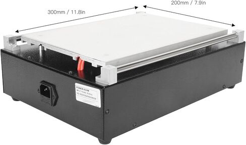 Screen Separator Machine with 14 inch 800W Heating Plate, Aluminum Alloy, Built in Vacuum Pump, LED Display, for Phone and Tablet Glass LCD Separation in Kuwait