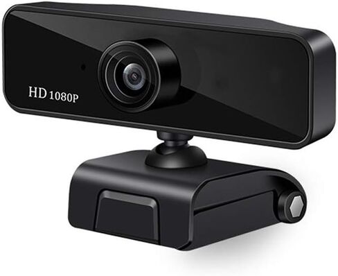 ARCH HD Webcam Web Desktop Computer Camera Live Video Dedicated for Video Net Class Teaching,Home Class Special Video Live Broadcast Equipment (Color : Black) in Kuwait