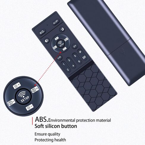 Replacement Remote Control for AQUBT Ensenior, LEDIARY, VOLISUN, ZMISHIBO Ceiling Fan with Lights, Modern Low Profile Ceiling Fan with Light in Kuwait