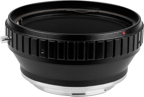 Fotodiox Lens Mount Adapter - Hasselblad V to Canon EOS (EF, EF-S) - Aluminum Alloy, Black in Kuwait