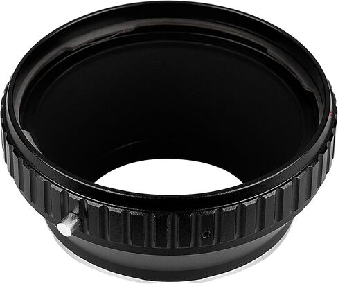 Fotodiox Lens Mount Adapter - Hasselblad V to Canon EOS (EF, EF-S) - Aluminum Alloy, Black in Kuwait
