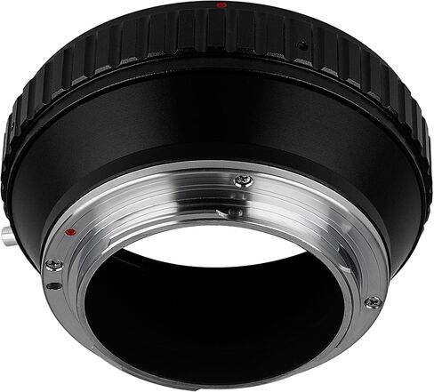 Fotodiox Lens Mount Adapter - Hasselblad V to Canon EOS (EF, EF-S) - Aluminum Alloy, Black in Kuwait
