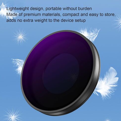 Yctze CPL Filter for Action Camera, Multi Coated HD Optical Glass Polarizer in Kuwait