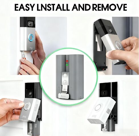 High-Capacity 6040mAh Replacement Battery for Video Doorbells & Security Cameras - 1 Pack in Saudi Arabia