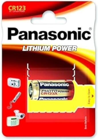 Panasonic Lithium Camera Battery Cr123 in Kuwait