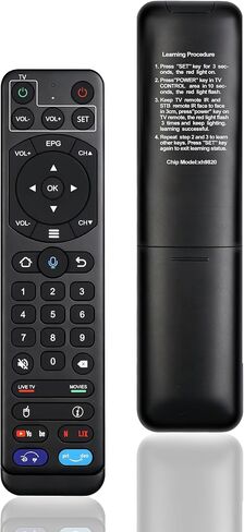 New V2 Pro Bluetooth Voice Remote Control, Replacement for vSeeBox V2/Pro, V1/Pro, Elite, Max, Compatible with OctaStream Elite Max Android TV Box Remote in Kuwait