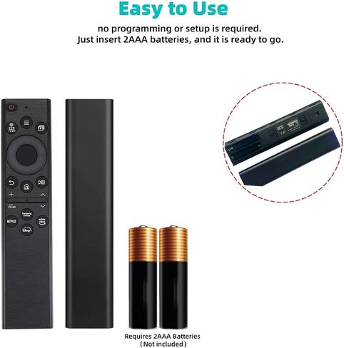 Replacement for Samsung TV Smart Remote, BN59-01385A, Universal Remote Control for Samsung, Replaceable Remote Compatible with All Samsung QLED OLED Frame 65 75 85 inch TV in Kuwait