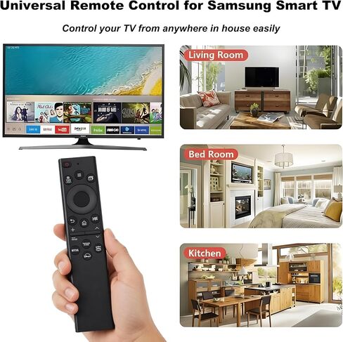 Replacement for Samsung TV Smart Remote, BN59-01385A, Universal Remote Control for Samsung, Replaceable Remote Compatible with All Samsung QLED OLED Frame 65 75 85 inch TV in Kuwait