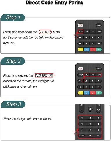 Universal TV Remote Control Compatible with Samsung, LG, Vizio, Sony, Hisense, TCL, Insignia, Toshib, Philips, Sharp and More Brand (NOT Compatible with Rok-Streaming Sticks/Sound Bar, TVs Sticks) in Kuwait