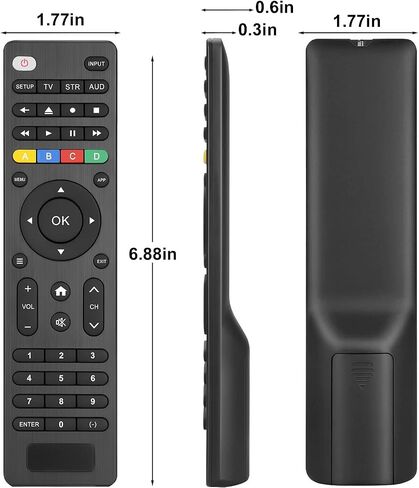 Universal TV Remote Control Compatible with Samsung, LG, Vizio, Sony, Hisense, TCL, Insignia, Toshib, Philips, Sharp and More Brand (NOT Compatible with Rok-Streaming Sticks/Sound Bar, TVs Sticks) in Kuwait