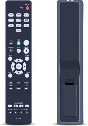 RC-1216 Replacement Remote for Denon AV Receiver AVR-S570BT in Kuwait