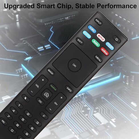 2 Packs XRT136 Replaced Watchfree Remote Control for VIZIO Smart TV D-Series M-Series P-Series V-Series with VUDU Netflix PrimeVideo Xumo Hulu Redbox (with Batteries) in Kuwait