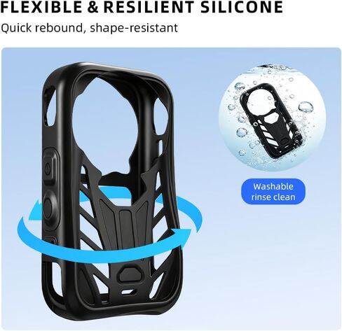 Silicone Cover for Insta360 X6，Includes a Silicone Lens Cap in Kuwait