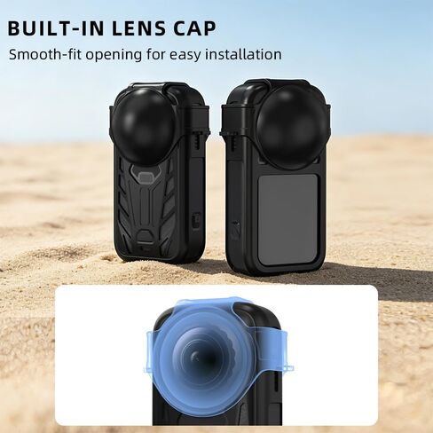 Silicone Cover for Insta360 X6，Includes a Silicone Lens Cap in Kuwait