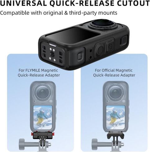 Silicone Cover for Insta360 X6，Includes a Silicone Lens Cap in Kuwait