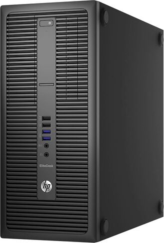 HP EliteDesk 800 G2 Business Desktop Mini Tower, Intel Core i5-6500, 16GB DDR4 RAM, 512GB SSD, Windows 11 Pro (Renewed) in Kuwait