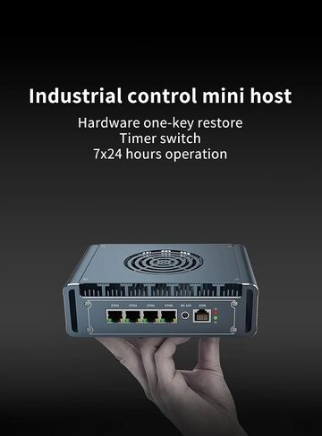 Mini PC I7-13620H with 4*i226 2.5G LAN,2*DDR4 1*M.2, NO RAM NO SSD in Kuwait