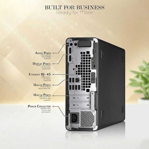 BTO 600 G5 SFF PC, Intel i7-9700 9th Gen, 1TB SSD, 16GB DDR4 RAM, Built-in Wi-Fi, Windows 11 Pro, Wireless Keyboard & Mouse, Desktop Computer (Renewed) in Kuwait