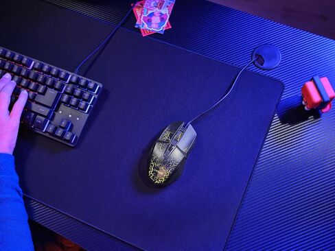 Vylax LED Gaming Mouse with 6 Programmable Buttons, Black in Kuwait