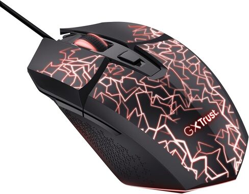 Vylax LED Gaming Mouse with 6 Programmable Buttons, Black in Kuwait