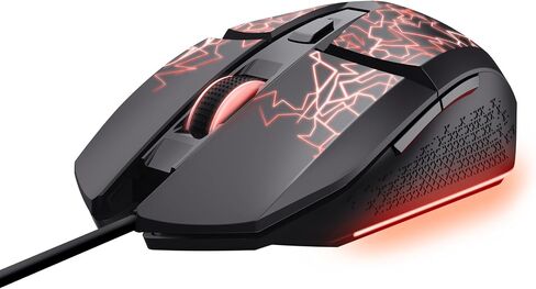 Vylax LED Gaming Mouse with 6 Programmable Buttons, Black in Kuwait