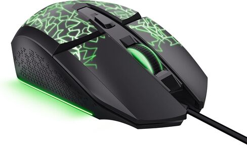 Vylax LED Gaming Mouse with 6 Programmable Buttons, Black in Kuwait