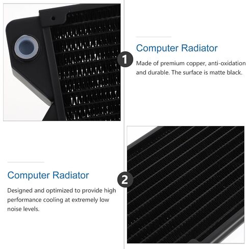 480mm Copper Water Cooling Radiator for CPU and GPU Systems in Kuwait