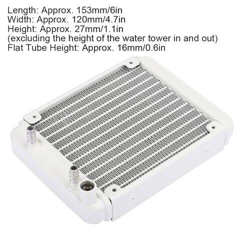POCREATION PC Water Cooling 12cm Aluminum Liquid Cooling in Kuwait