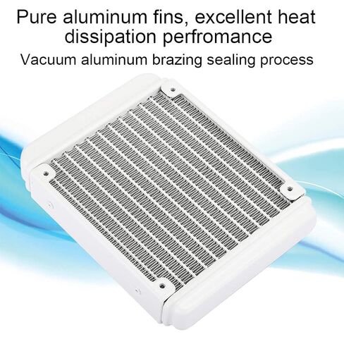 POCREATION PC Water Cooling 12cm Aluminum Liquid Cooling in Kuwait