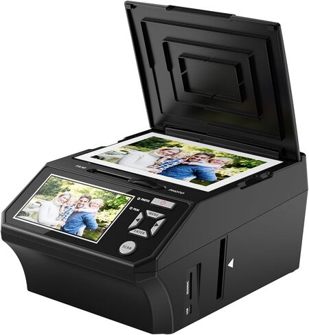 Photo, Slide & Negative Scanner with 5" Large Screen in Kuwait
