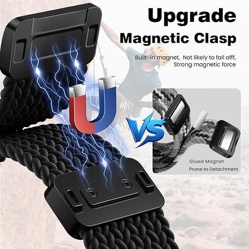 Nylon Braided Bands Compatible with Google Pixel Watch 5/4/3 45mm Men Women in Kuwait