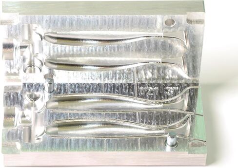 FatFish V21A-2C Lure Mold Soft Plastic Bait Making Injection Mold, 3" in Kuwait