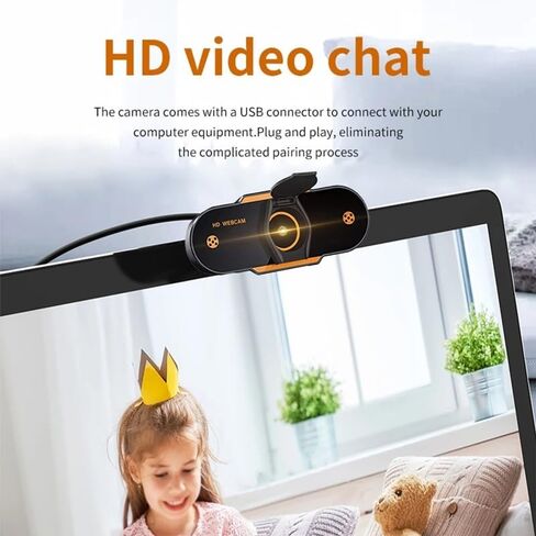 1080P Web Camera Webcam Computer PC with Mic for Video Calling Network Teaching Office Meeting in Kuwait
