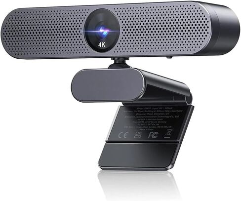 4K Webcam Web Camera with Mics Remote Control Webcamera for Zoom Teams PC Laptop Desktop in Kuwait