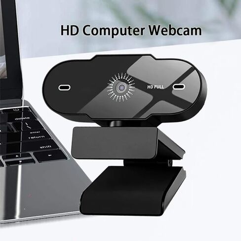 Webcam 1080p 4k Mini Pc Camera Professional Web Cam with Microphone 60fps for Computer Office Game in Kuwait