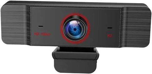 Webcam 1080p Web Camera with Microphone for PC Cam for Computer 2 Mega Pixels 1920x1080 Resolution in Kuwait