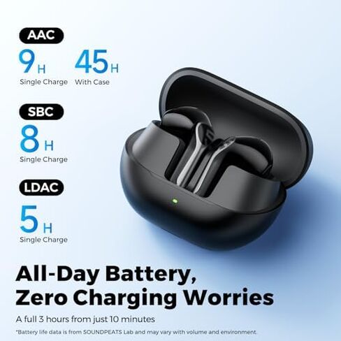 SoundPEATS Air6 HS Wireless Earbuds & Red Protective Case for Air6 HS (Bundle) in Kuwait