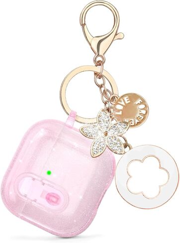 Clear Cute Apple Airpods 4/5 Cases iPods 5 4 Case Cover with Lock for Women in Kuwait