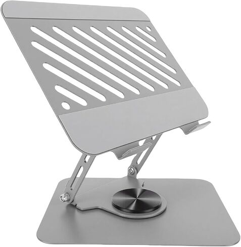 Yosoo Health Gear Aluminum Alloy Laptop Stand with 360 Rotating Base for in Kuwait