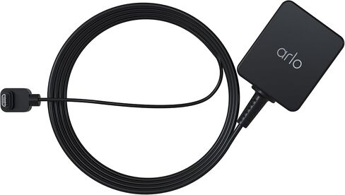 Arlo Certified Accessory - Essential Outdoor 25 ft. Charging Cable for Arlo Essential, Essential Spotlight, and Essential XL Cameras, Weather Resistant, Black - VMA3701 in Kuwait