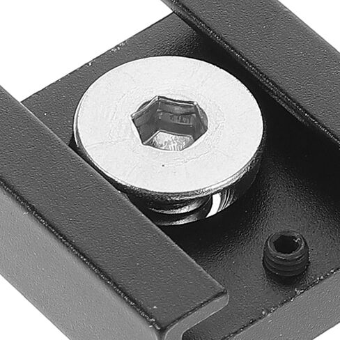 Camera Hot Shoe Adapter Bracket for DSLR, Aluminum Alloy Black in Kuwait