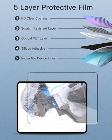 Screen Protector Compatible with RedMagic Astra 2 2026, 9H Tempered Glass Tablet Screen Film, Anti-Scratch, Bubble Free, HD Clear, Touch Sensitive, Case Friendly in Kuwait