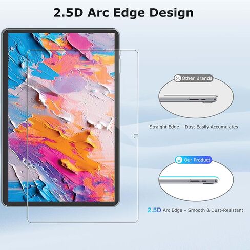 【2Pack】 Screen Protector for TCL NXTPAPER 11 Plus 2025 11.5inch Tablet – Tempered Glass, 9H Hardness, Anti-Scratch, Bubble-Free, HD Clear, Easy Installation in Kuwait