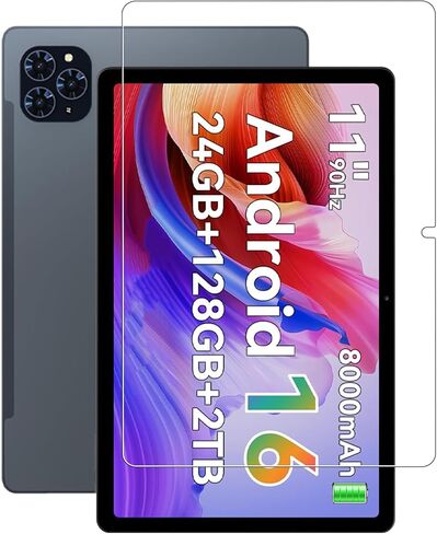 Screen Protector for Frameflow P11T/KINGRID T90 11 inch Tablet, HD Scratch Resistant Tempered Glass Film for Frameflow P11T/KINGRID T90 Drop Protection,Touch Sensitive,Anti-Fingerprint,1 pack. in Kuwait