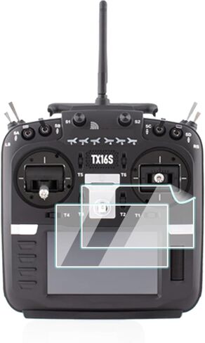 Screen Protector for RadioMaster TX16S MKII Radio Controller, High-Definition Scratch Resistant Nanofilm, HD Clear, Bubble Free,Easy Installation, 2 Pack in Kuwait