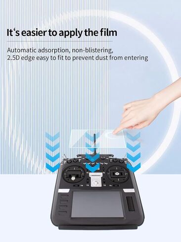 Screen Protector for RadioMaster TX16S MKII Radio Controller, High-Definition Scratch Resistant Nanofilm, HD Clear, Bubble Free,Easy Installation, 2 Pack in Kuwait