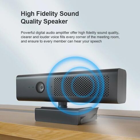 1080P Computer Web Camera with Speaker Microphone Conference Webcam for Live Broadcast for PC in Kuwait