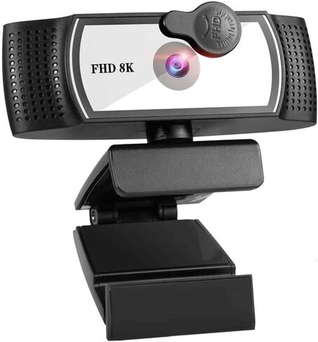 8K/4k Webcam 1080p Camera Live Broadcast 2k Driver-Free Laptop Computer Web Cam Wihe Microphone(2K) in Kuwait